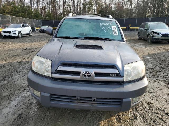 JTEZT14R730008495 - 2003 TOYOTA 4RUNNER SR5 GRAY photo 5