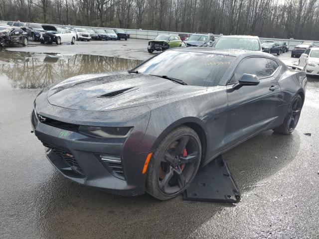 1G1FE1R76G0149971 - 2016 CHEVROLET CAMARO SS GRAY photo 1