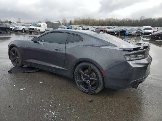 1G1FE1R76G0149971 - 2016 CHEVROLET CAMARO SS GRAY photo 2