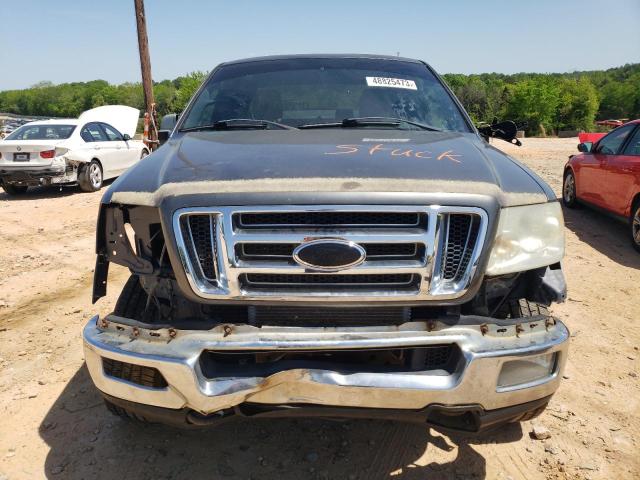 1FTPX14545NB57319 - 2005 FORD F150 GRAY photo 5