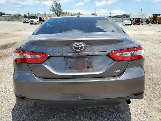 4T1C11AK6LU883451 - 2020 TOYOTA CAMRY LE GRAY photo 6