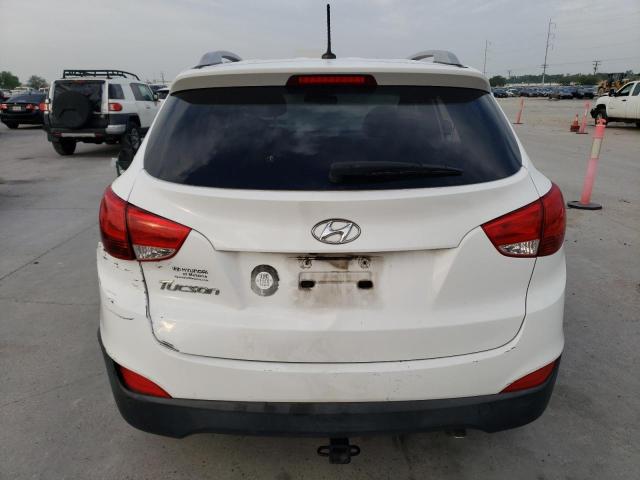 KM8JU3AG6FU100316 - 2015 HYUNDAI TUCSON LIMITED WHITE photo 6