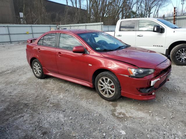 JA32U2FU0AU031874 - 2010 MITSUBISHI LANCER ES/ES SPORT BURGUNDY photo 4