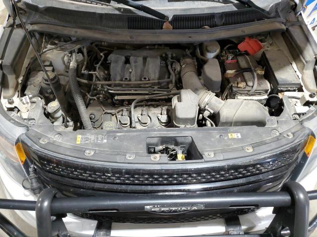 1FM5K8AR1FGB41747 - 2015 FORD EXPLORER POLICE INTERCEPTOR 白色 照片 11
