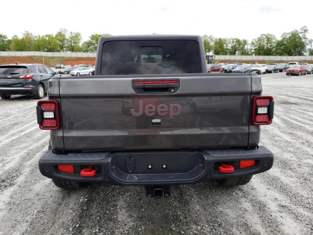 1C6JJTBG1NL103647 - 2022 JEEP GLADIATOR RUBICON GRAY photo 6