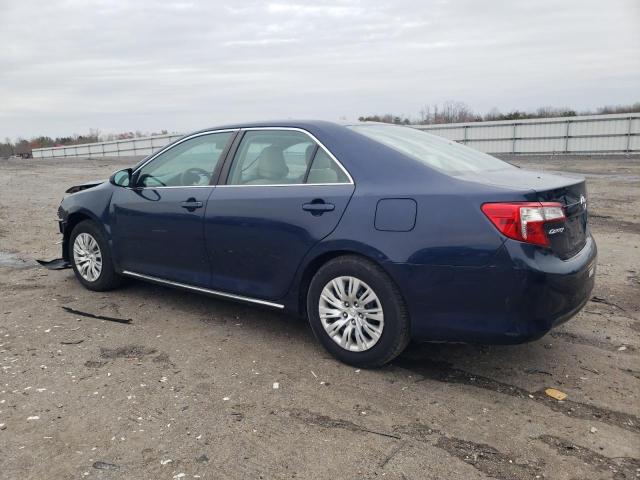 4T1BF1FK0EU842631 - 2014 TOYOTA CAMRY L BLUE photo 2