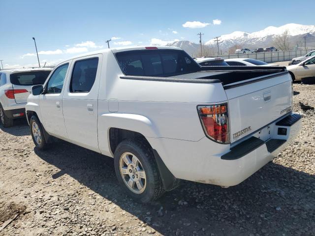 2HJYK16578H511634 - 2008 HONDA RIDGELINE RTL WHITE photo 2