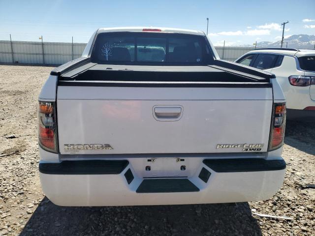 2HJYK16578H511634 - 2008 HONDA RIDGELINE RTL WHITE photo 6