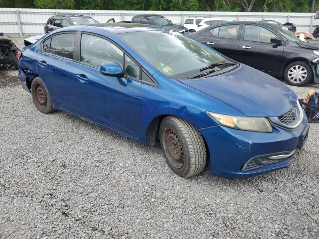 2HGFB2F8XEH526394 - 2014 HONDA CIVIC EX BLUE photo 4