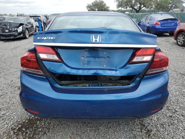 2HGFB2F8XEH526394 - 2014 HONDA CIVIC EX BLUE photo 6