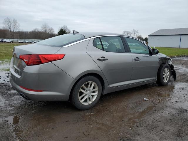 5XXGM4A75CG044911 - 2012 KIA OPTIMA LX GRAY photo 3