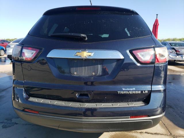 1GNKRFED8GJ296216 - 2016 CHEVROLET TRAVERSE LS BLACK photo 6