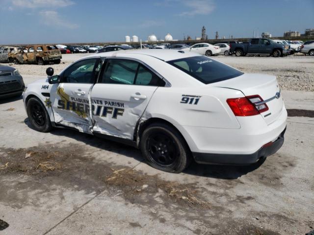 1FAHP2MK3EG156348 - 2014 FORD TAURUS POLICE INTERCEPTOR WHITE photo 2