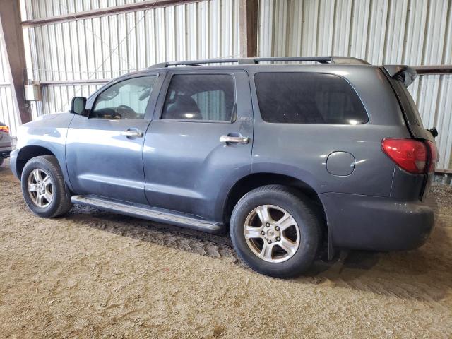 5TDZY68A08S008897 - 2008 TOYOTA SEQUOIA LIMITED GRAY photo 2