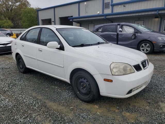 KL5JD56Z55K192108 - 2005 SUZUKI FORENZA S WHITE photo 4