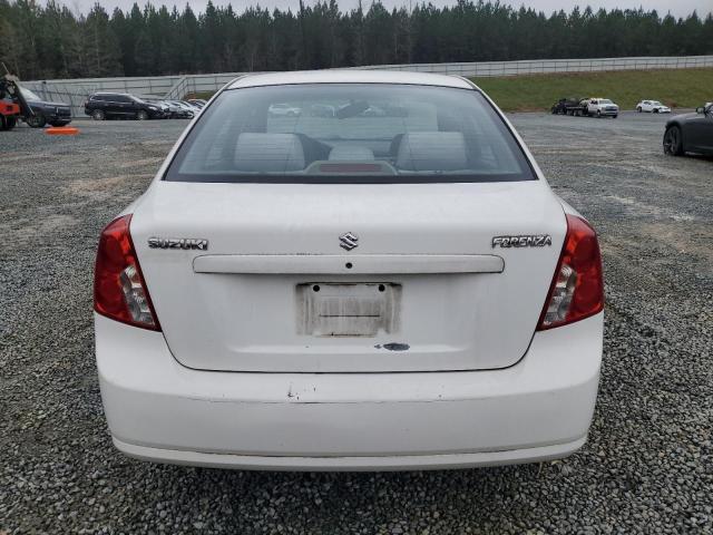 KL5JD56Z55K192108 - 2005 SUZUKI FORENZA S WHITE photo 6