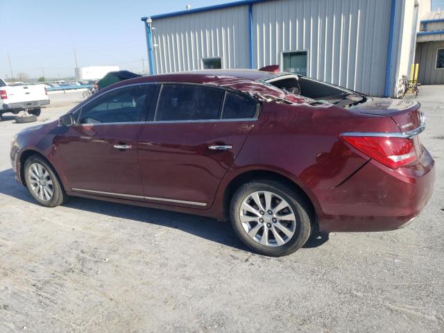 1G4G15G30FF280951 - 2015 BUICK LACROSSE 1SV MAROON photo 2