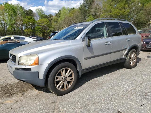 YV1CZ59H341104405 - 2004 VOLVO XC90 SILVER photo 1