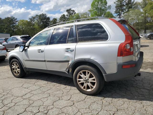 YV1CZ59H341104405 - 2004 VOLVO XC90 SILVER photo 2