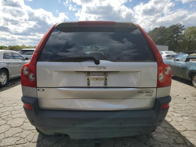YV1CZ59H341104405 - 2004 VOLVO XC90 SILVER photo 6