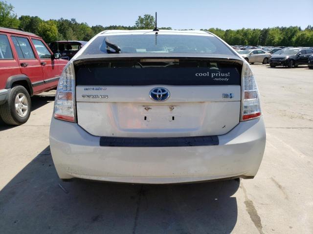 JTDKN3DU9A0047652 - 2010 TOYOTA PRIUS WHITE photo 6