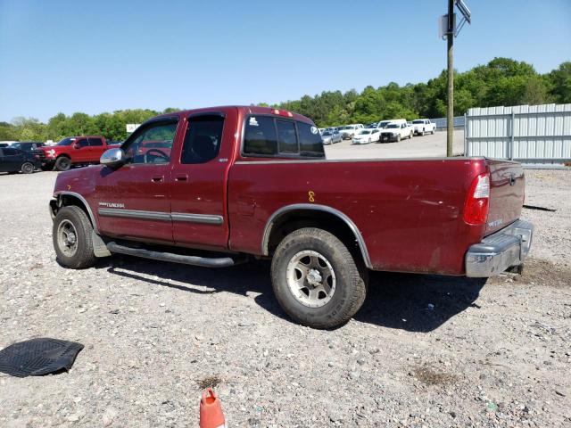 5TBRU34146S465833 - 2006 TOYOTA TUNDRA ACCESS CAB SR5 BURGUNDY photo 2