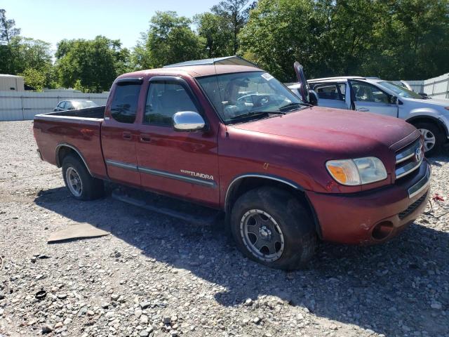 5TBRU34146S465833 - 2006 TOYOTA TUNDRA ACCESS CAB SR5 BURGUNDY photo 4