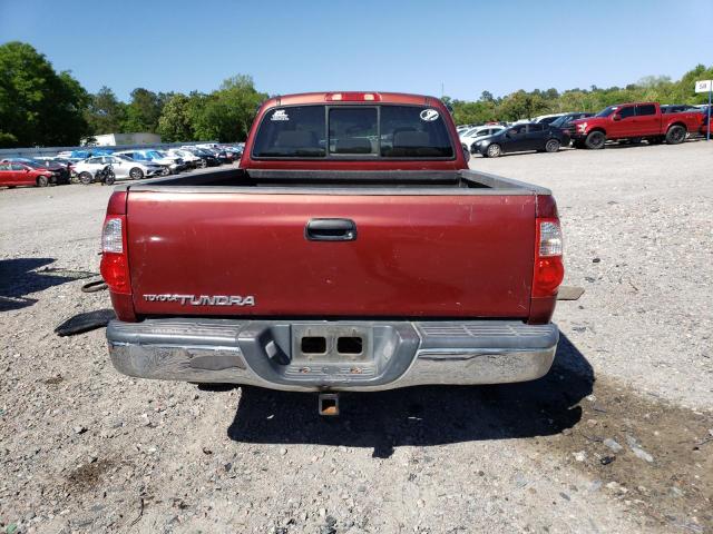 5TBRU34146S465833 - 2006 TOYOTA TUNDRA ACCESS CAB SR5 BURGUNDY photo 6