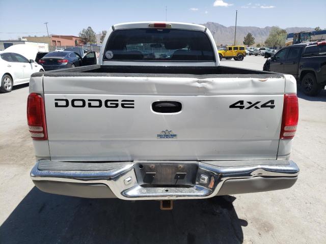 1B7HG2AN81S314232 - 2001 DODGE DAKOTA QUAD WHITE photo 6