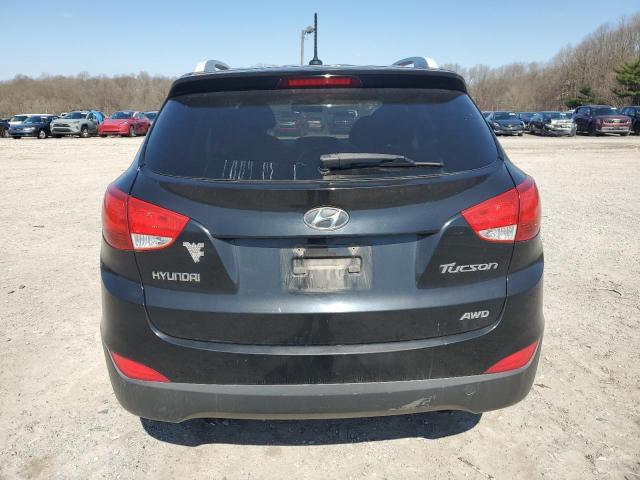 KM8JUCAC3CU541927 - 2012 HYUNDAI TUCSON GLS BLACK photo 6