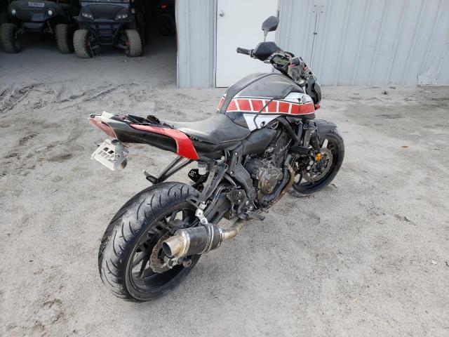 JYARM27E1KA004818 - 2019 YAMAHA MT07 RED photo 4