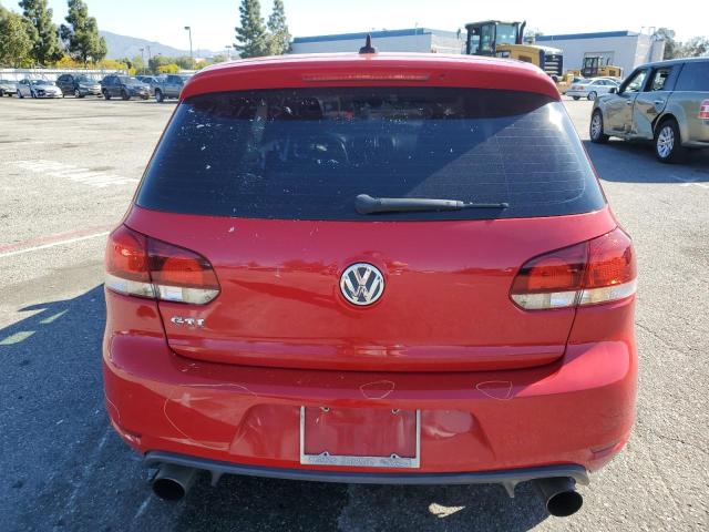 WVWED7AJ8CW234009 - 2012 VOLKSWAGEN GTI RED photo 6