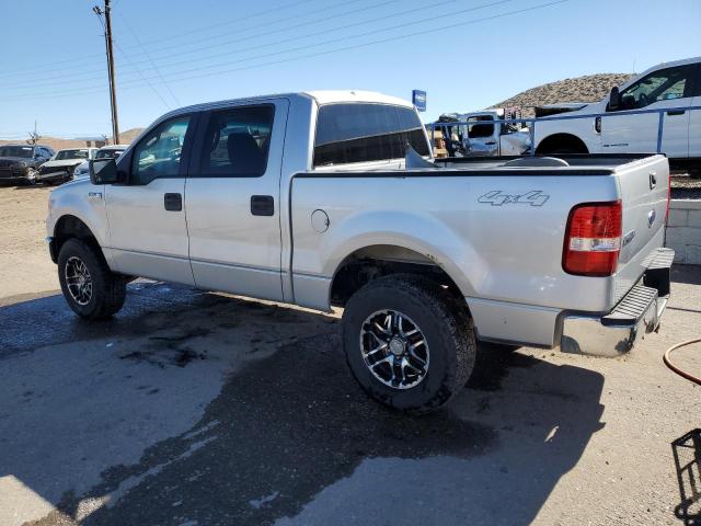 1FTPW14595FB55630 - 2005 FORD F150 SUPERCREW SILVER photo 2