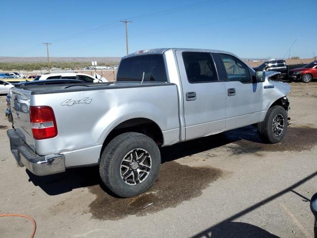 1FTPW14595FB55630 - 2005 FORD F150 SUPERCREW SILVER photo 3