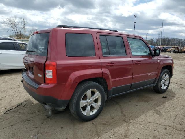 1C4NJPFA0ED502227 - 2014 JEEP PATRIOT LATITUDE MAROON photo 3