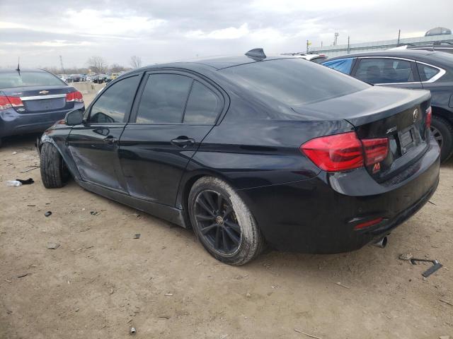 WBA8E5G33HNU44101 - 2017 BMW 320 XI BLACK photo 2