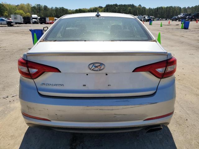 5NPE24AF8HH571244 - 2017 HYUNDAI SONATA SE SILVER photo 6