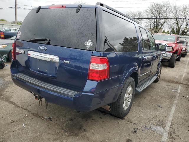 1FMFK16569LA11850 - 2009 FORD EXPEDITION EL XLT BLUE photo 3