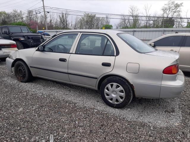 2T1BR12EX2C579150 - 2002 TOYOTA COROLLA CE GRAY photo 2