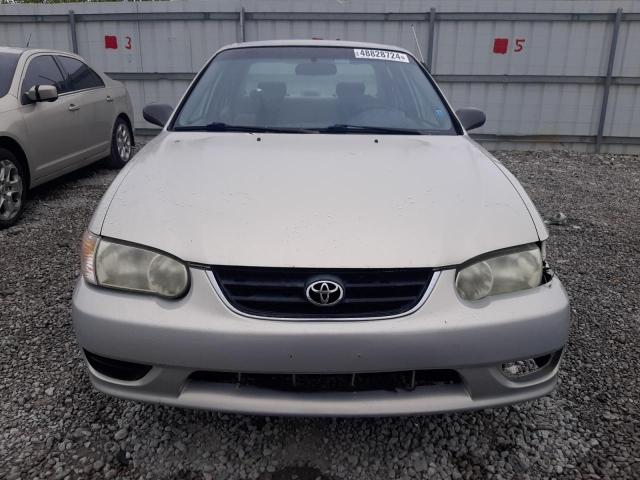 2T1BR12EX2C579150 - 2002 TOYOTA COROLLA CE GRAY photo 5