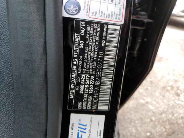 WDDHF9HB2EB007710 - 2014 MERCEDES-BENZ E 250 BLUETEC BLACK photo 13