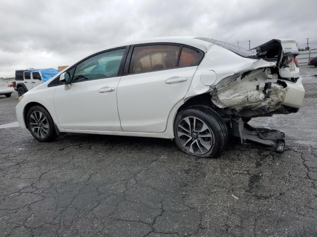 19XFB2F95DE269193 - 2013 HONDA CIVIC EXL WHITE photo 2