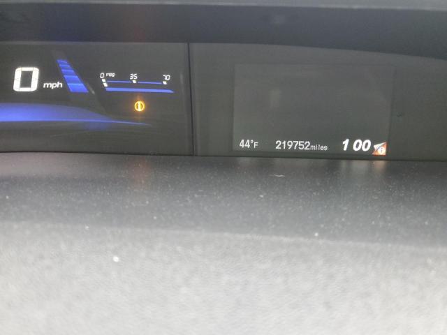 19XFB2F95DE269193 - 2013 HONDA CIVIC EXL WHITE photo 9