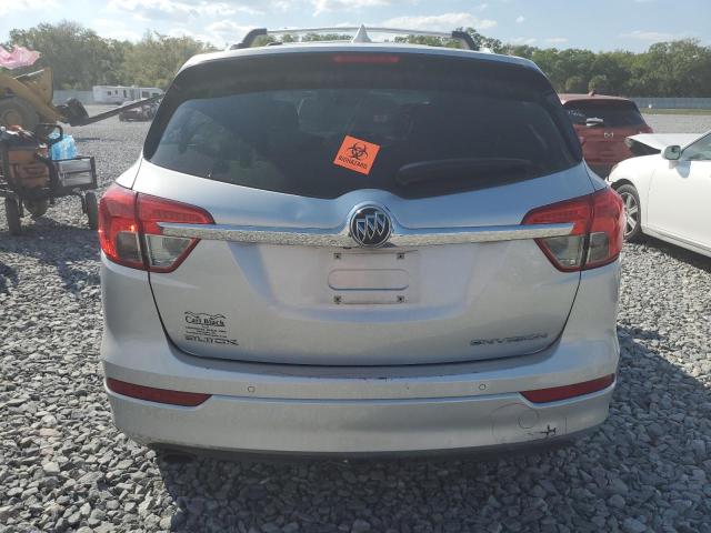 LRBFX1SA2JD008059 - 2018 BUICK ENVISION ESSENCE Արծաթագույն լուսանկար 6
