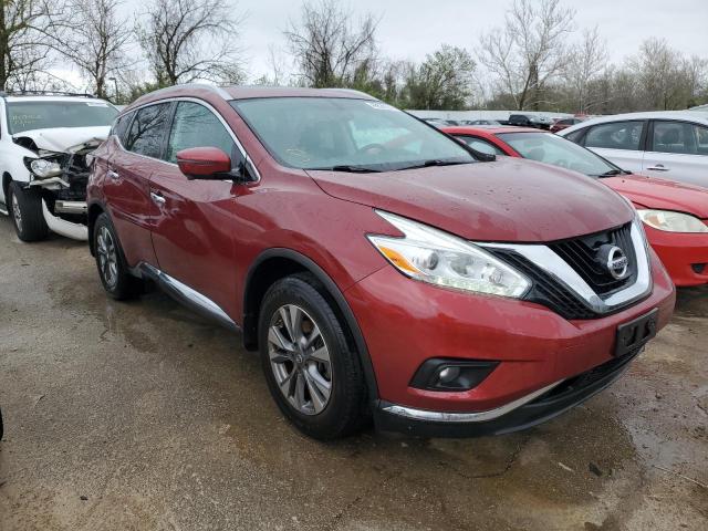 5N1AZ2MG7HN184649 - 2017 NISSAN MURANO S BURGUNDY photo 4