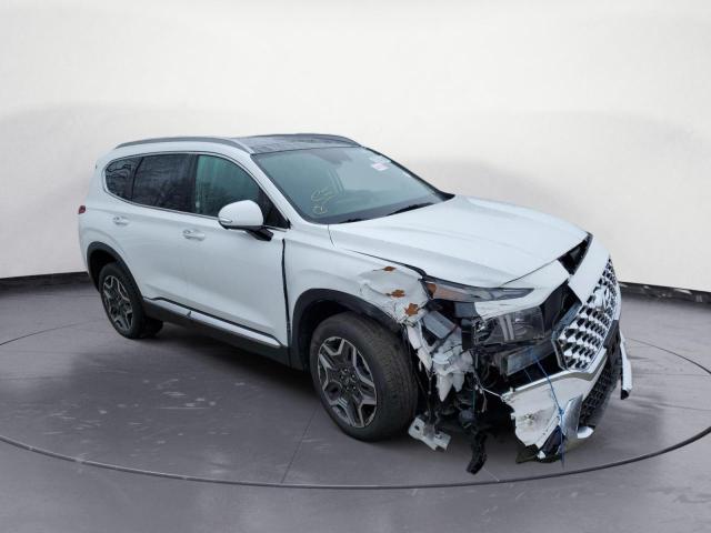 5NMS4DAL5PH532643 - 2023 HYUNDAI SANTA FE LIMITED WHITE photo 4