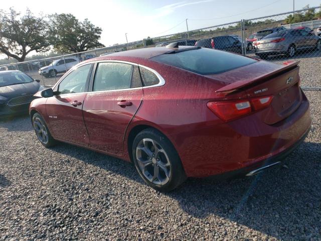 1G1ZG5ST1KF197924 - 2019 CHEVROLET MALIBU RS RED photo 2