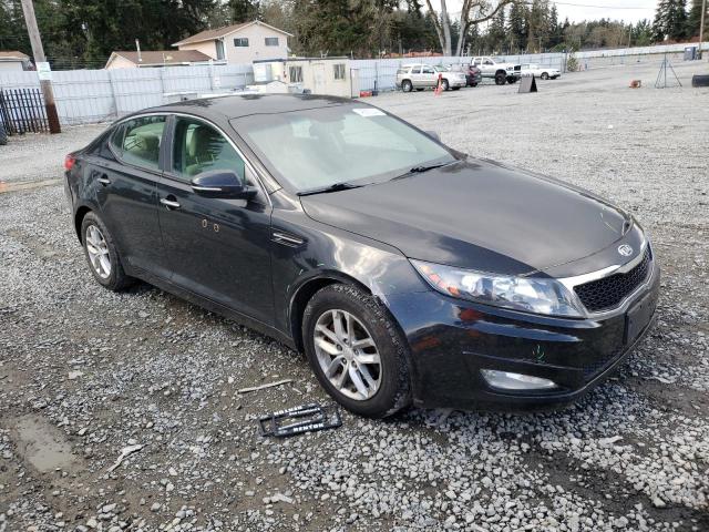 KNAGM4A70C5289309 - 2012 KIA OPTIMA LX BLACK photo 4