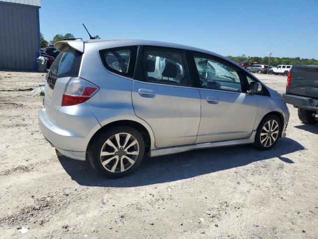 JHMGE8G53CS000484 - 2012 HONDA FIT SPORT SILVER photo 3