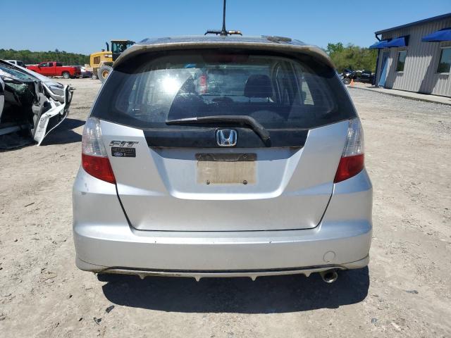 JHMGE8G53CS000484 - 2012 HONDA FIT SPORT SILVER photo 6